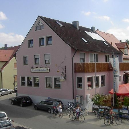 Landgasthof Krone Pleinfeld Exterior foto