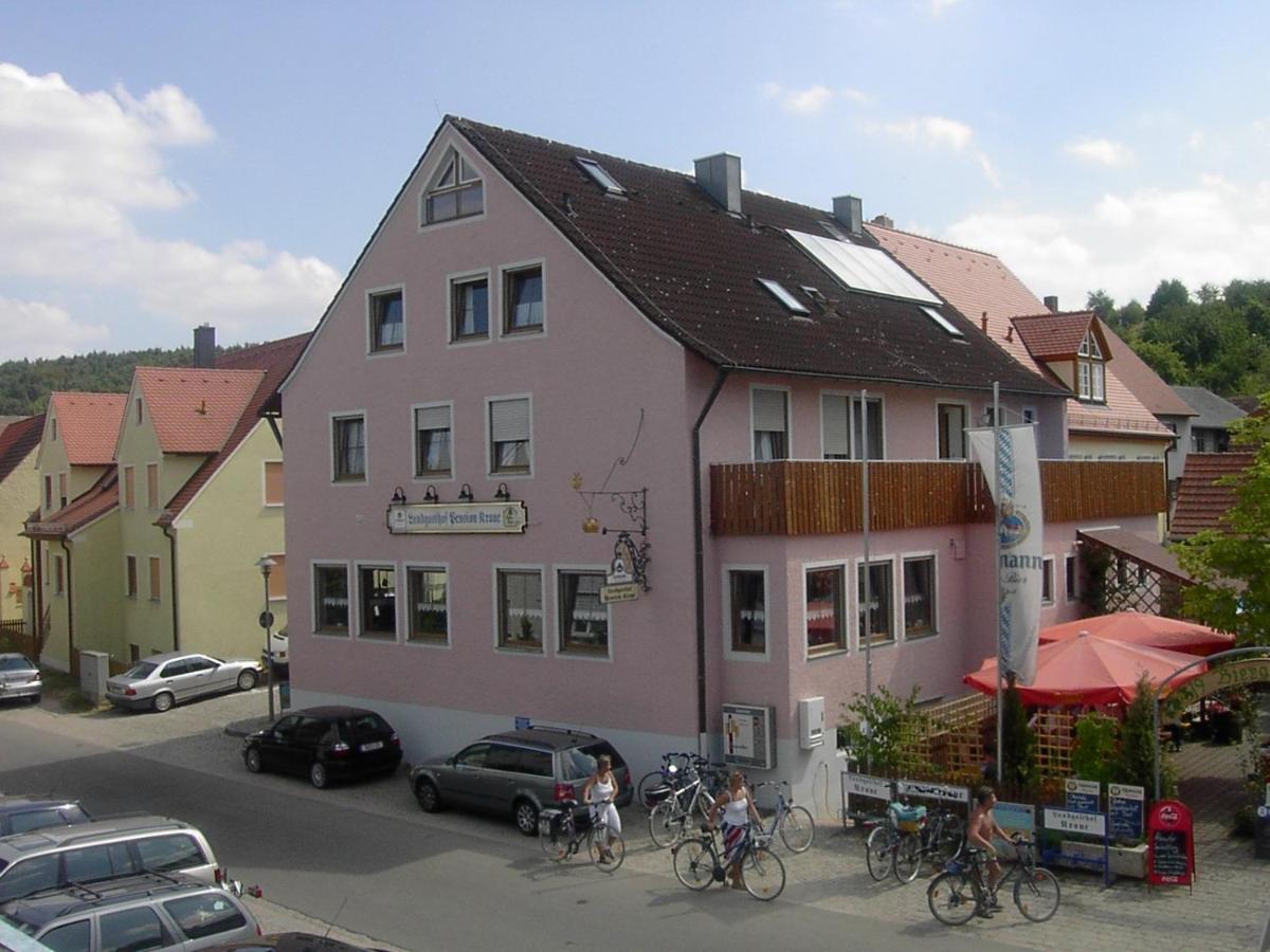 Landgasthof Krone Pleinfeld Exterior foto
